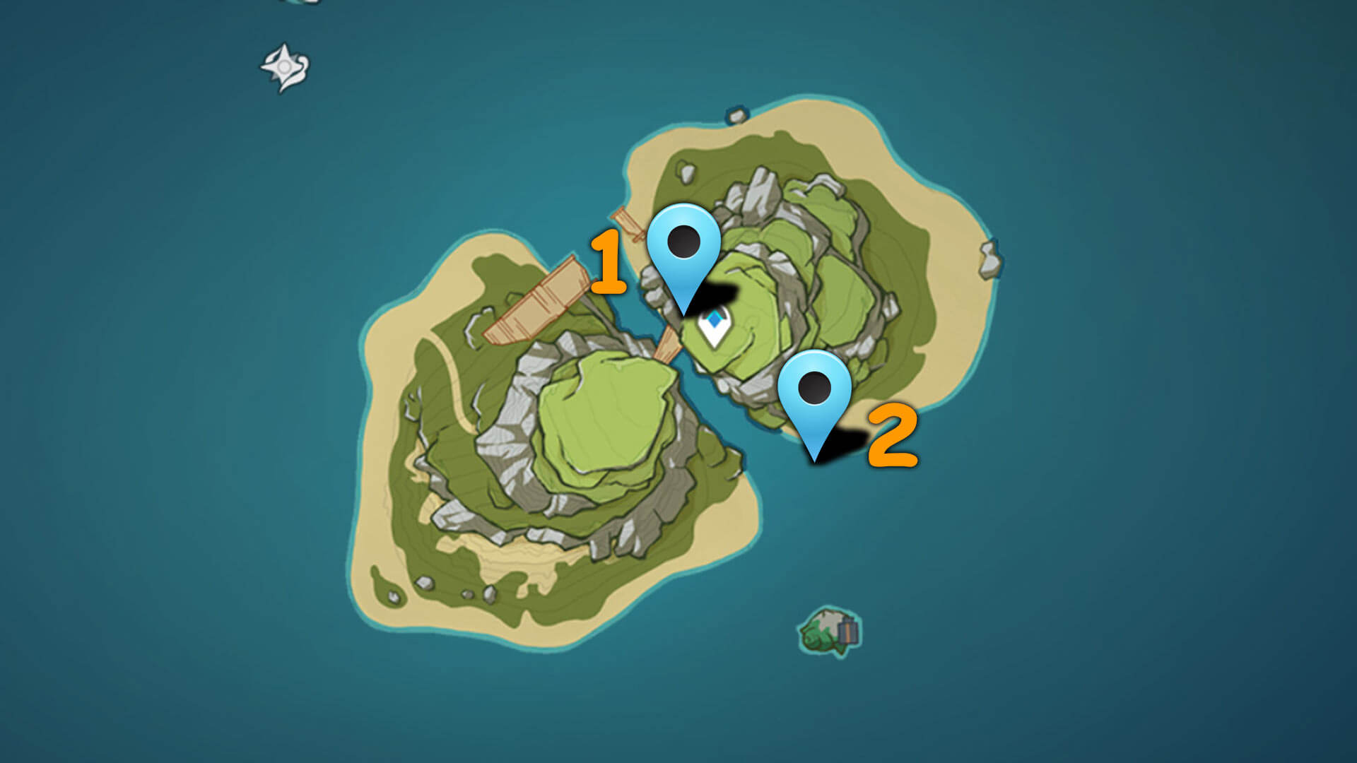 Испытания на время на острове Пудинга Карта 3